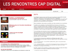 Tablet Screenshot of capdigital.webconf.tv